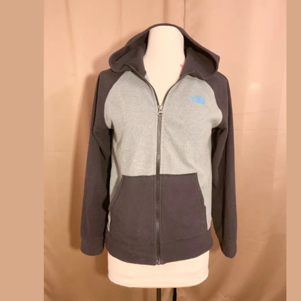 The North Face Hoodie Black Zip Up Small